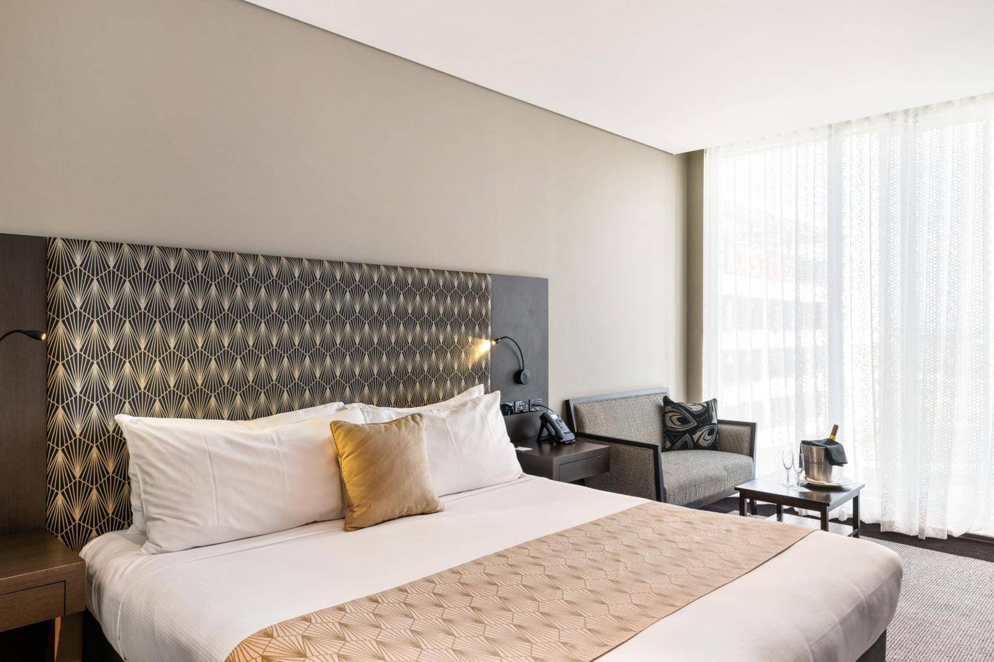풀먼 브리즈번 공항 호텔 외부 사진 A bedroom at the hotel
