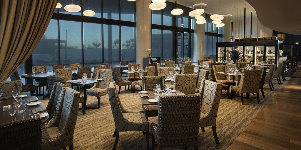 풀먼 브리즈번 공항 호텔 외부 사진 The interior of the restaurant